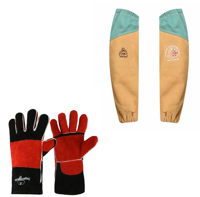 Dragon Slayer Destroyer Model 932°F heat-resistant welding gloves 14-inch length