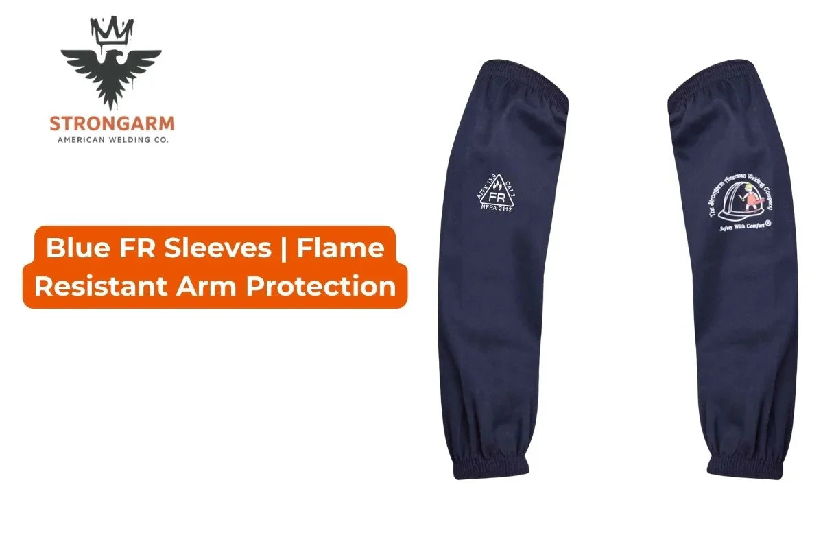 Blue FR Sleeves | Flame Resistant Arm Protection