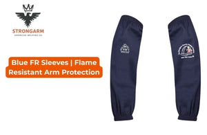 Blue FR Sleeves | Flame Resistant Arm Protection