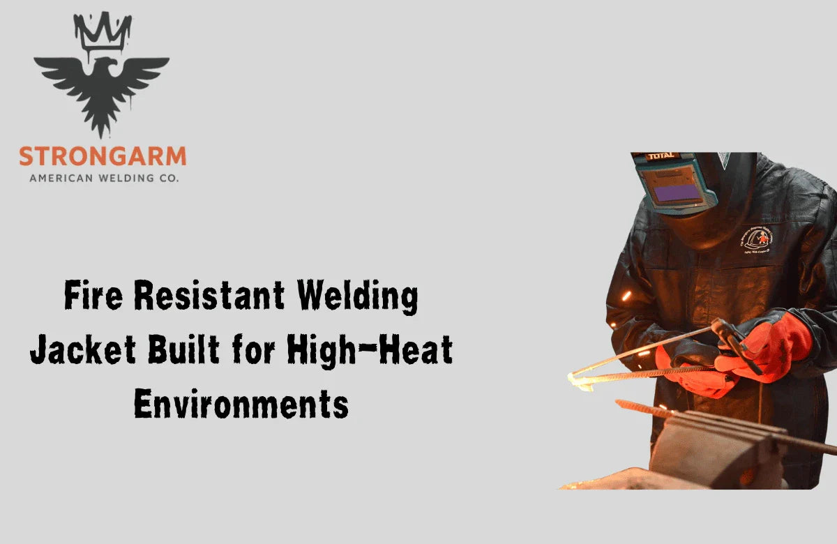 Fire Resistant Welding Jacket Built for High-Heat Environments