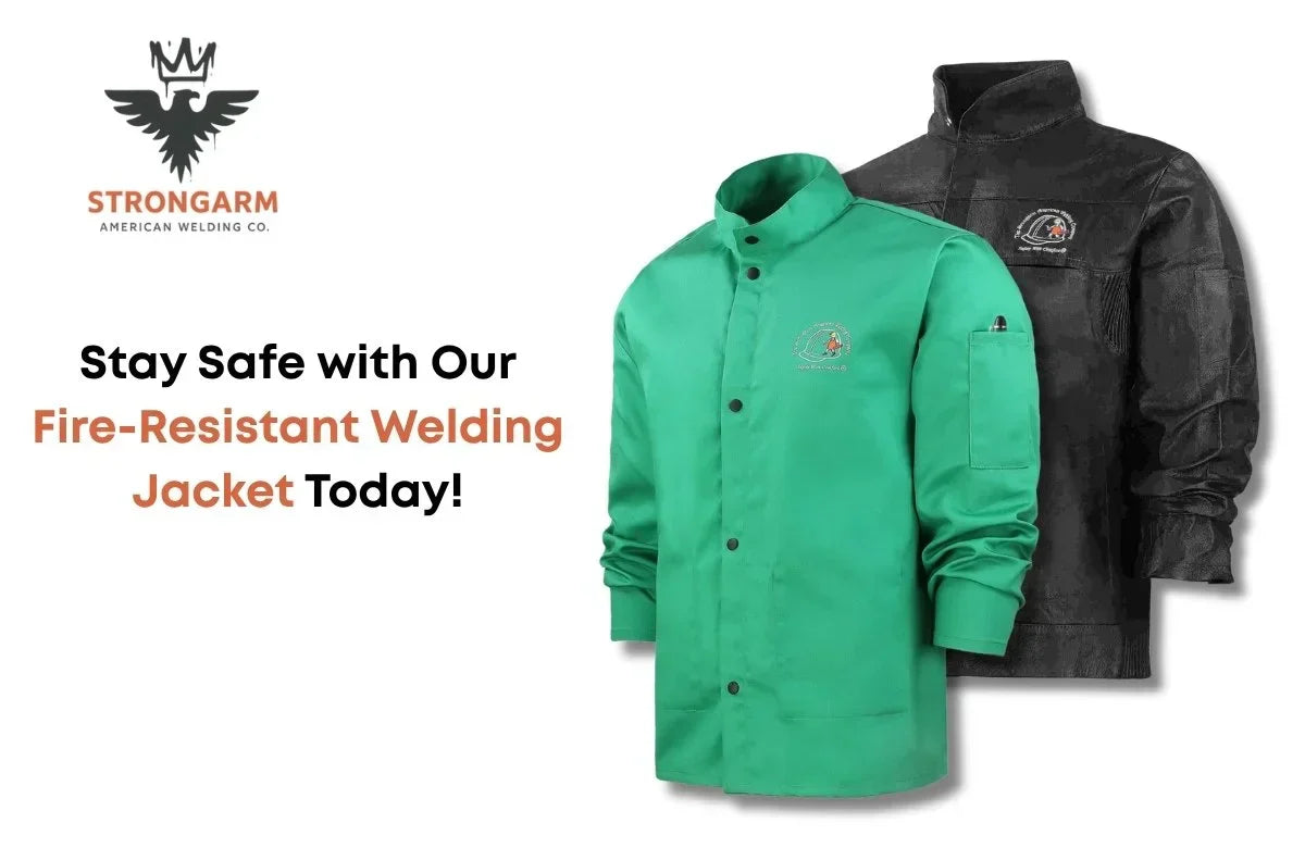 Stay Safe with Our Fire Resistant Welding Jacket Today!