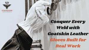 Conquer Every Weld with Goatskin Leather Gloves Built for Real Work