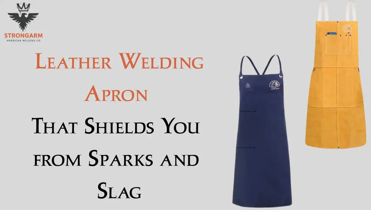 Leather Welding Apron That Shields You from Sparks and Slag