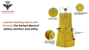 Leather Welding Apron with Pockets: The Perfect Blend of Safety, Comfort, and Utility