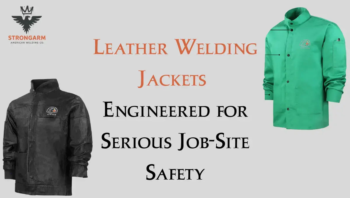 Leather Welding Jackets Engineered for Serious Job-Site Safety