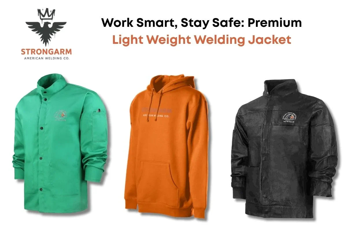 Work Smart, Stay Safe: Premium Light Weight Welding Jacket