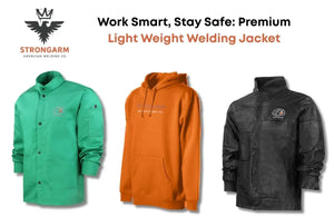 Work Smart, Stay Safe: Premium Light Weight Welding Jacket
