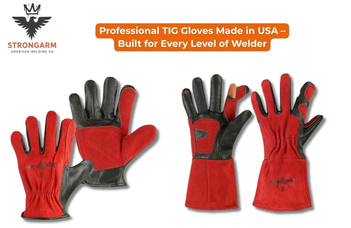 Professional TIG Gloves Made in USA – Built for Every Level of Welder