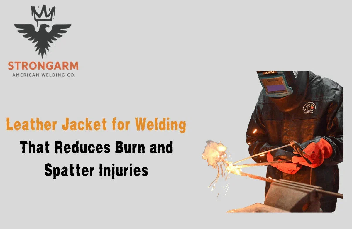 Leather Jacket for Welding That Reduces Burn and Spatter Injuries