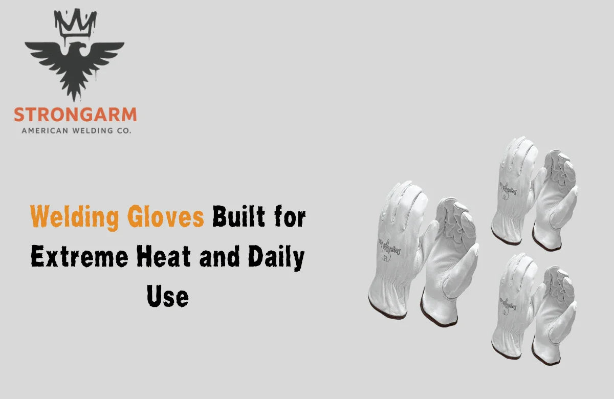 Welding Gloves Built for Extreme Heat and Daily Use