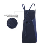 FR welding apron 24x36 with X-Tech grommet system and adjustable straps for custom fit