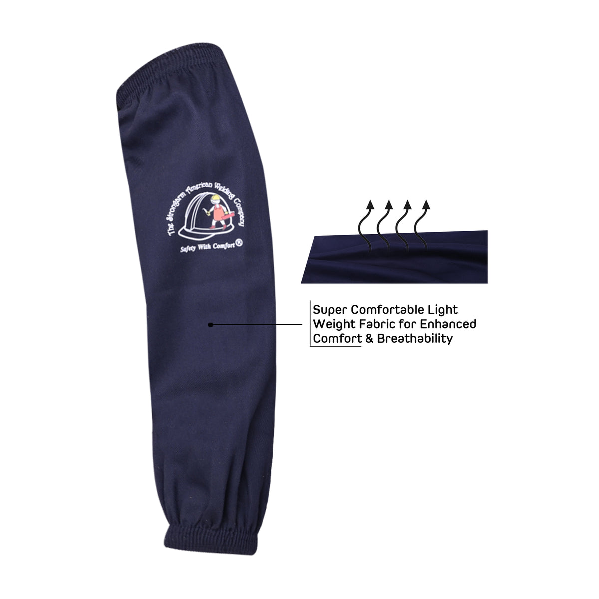 18 Inch Welding Sleeves - Worn on Arms - Full Forearm Coverage