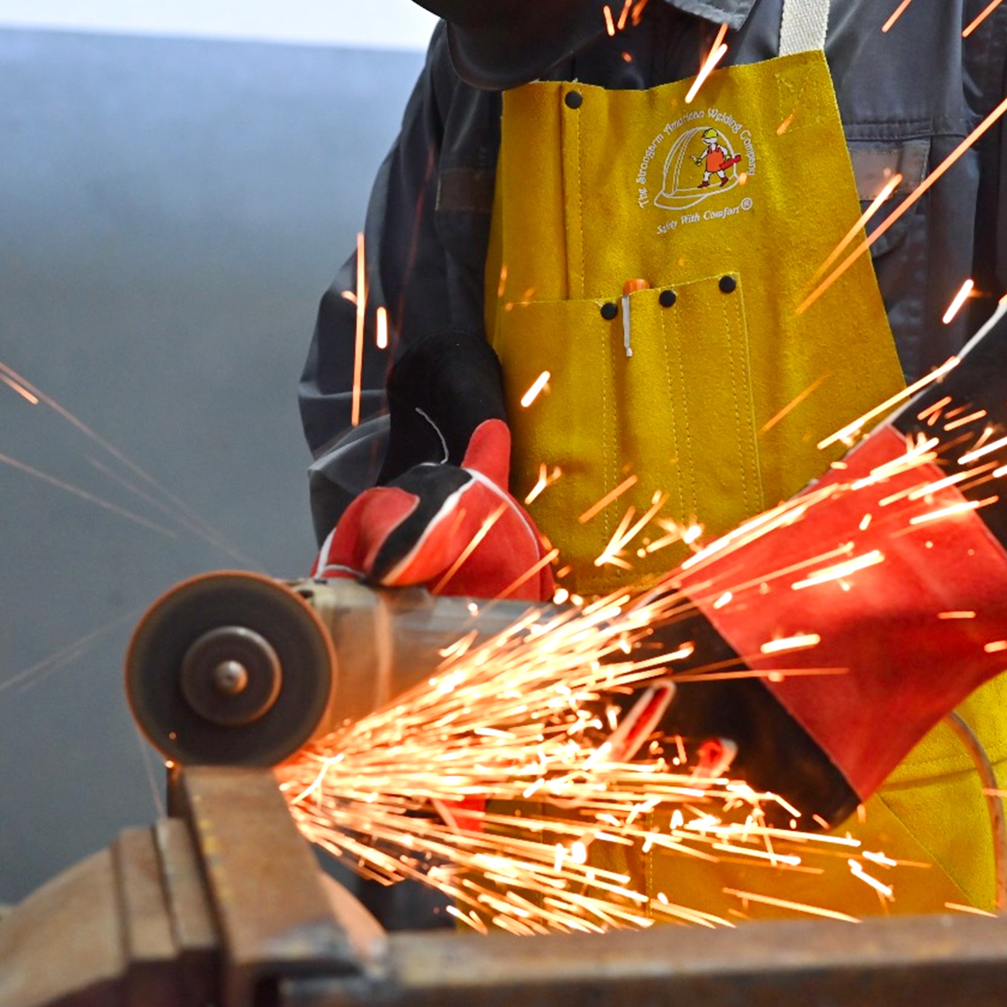 Leather Welding Apron