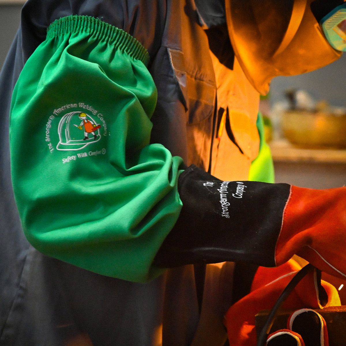 Bundle components - sleeves and gloves together