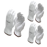 Three-pack bundle of Rockstar OG-1 goat leather driver gloves Medium size