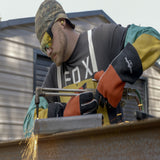 Leather and FR Cotton Arm Sleeves - Professional Welding Safety Gear