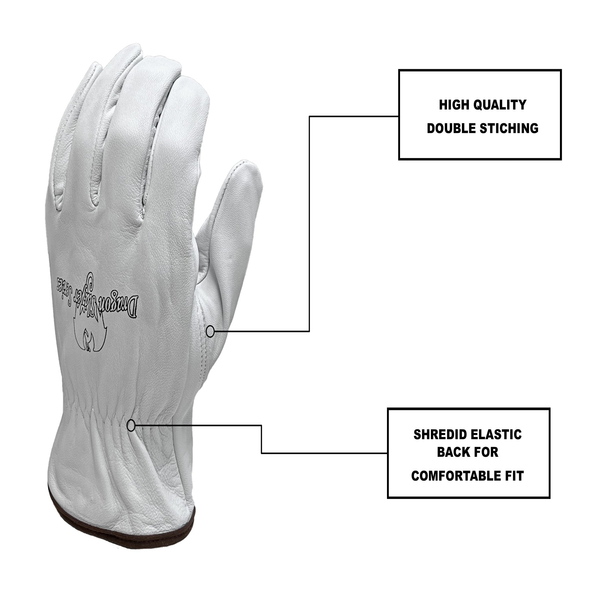 Goatskin Leather Gloves 