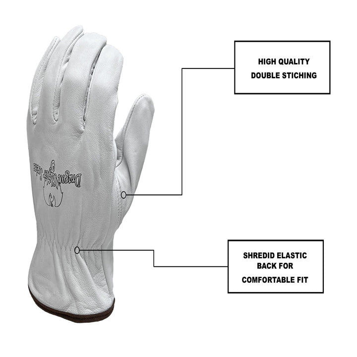 Goatskin Leather Gloves - Strongarmwelding.com