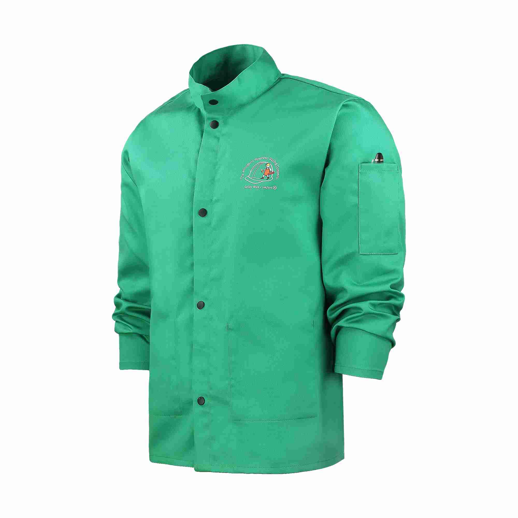 FR Welding Jacket Green Arc-01 Work Coat 30