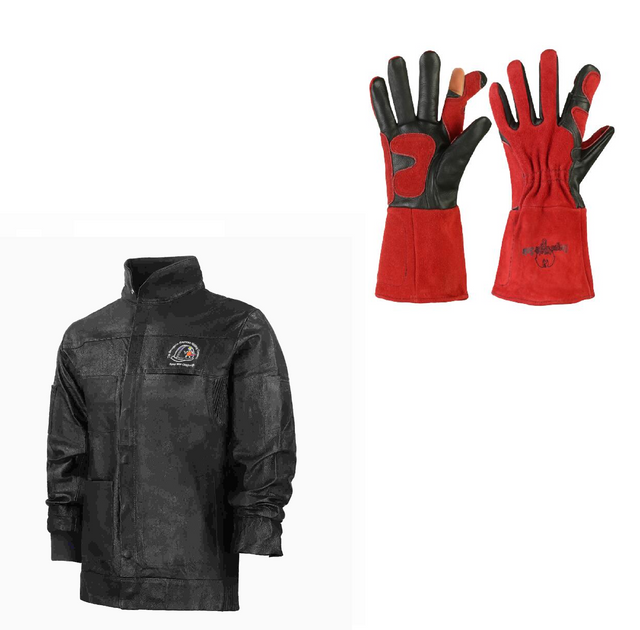 Elite Precision & Protection Set - BC-KING jacket and RM-01 Free-Finger gloves bundle